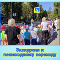 Экскурсия к пешеходному переходу Экскурсия к пешеходному переходу.